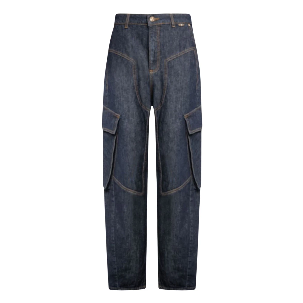Fracomina Donna Blu - Jeans Cargo - Jeans - W30