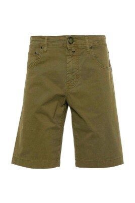 shorts-en-gabardine-de-coton-vert-olive