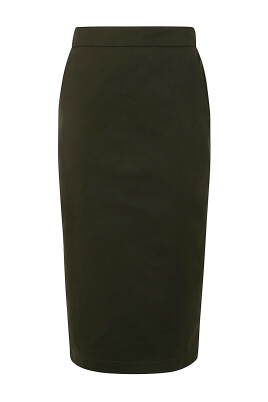 cognac-pencil-skirt