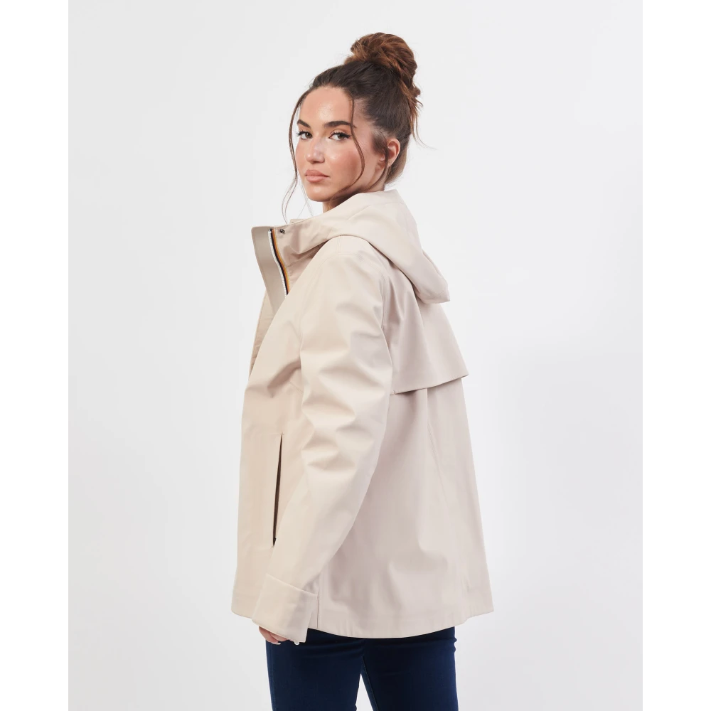 K-way Roze Flared Jas Madalina Pink Dames