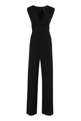 v-neck-jumpsuit-with-shirred-waist