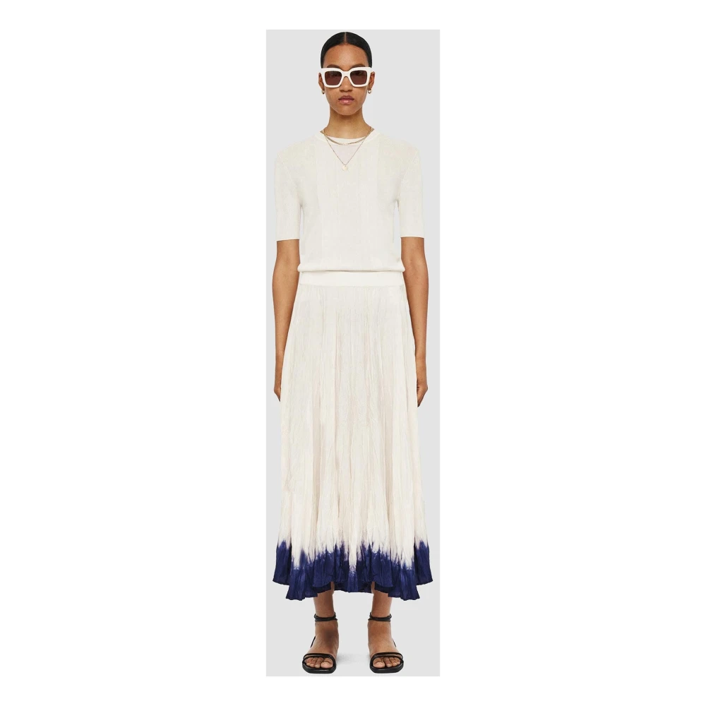 joseph Tie Dye Maxi Rok Beige Dames
