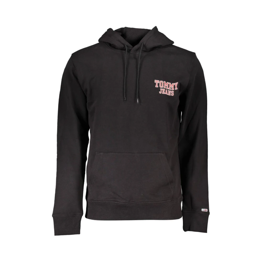 Tommy Hilfiger Cotton Hoodie - Male - Hoodies - Black - Xl - Sweatshirts & Hoodies