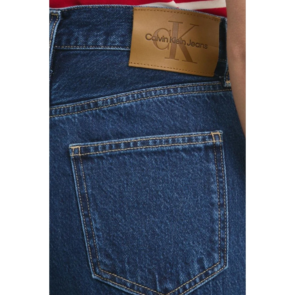 Calvin Klein Jeans Stijlvolle Denim Jeans Collectie Blue Dames