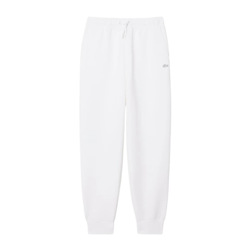 Lacoste Vrouw Wit Broeken Dames, S, Trainingsbroeken