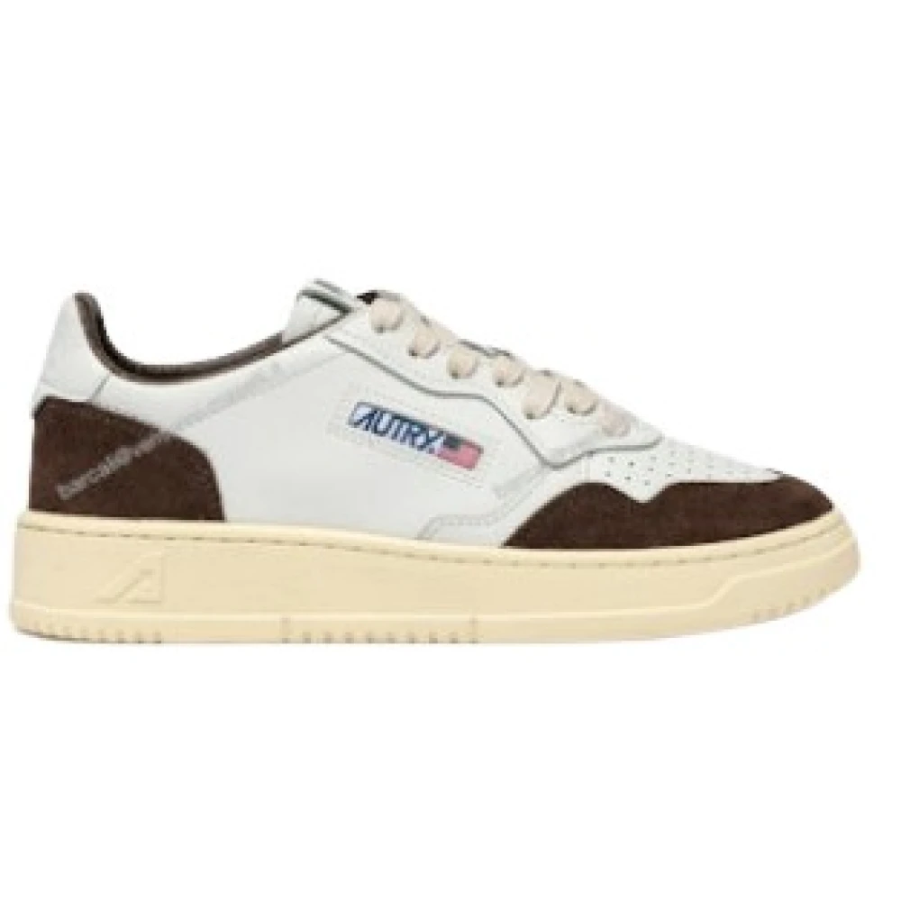 Autry White Sneakers, Female, 3 Uk, Medalist Low