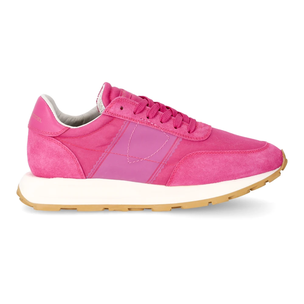 Philippe Model Women's Pink Sneakers, 5 Uk, Trainers Tour Running