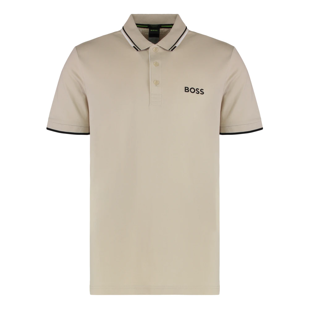 Hugo Men's Beige Polo Shirts, S, Paddy Pro Polo