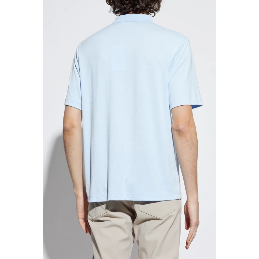 Theory Polo Blue Heren