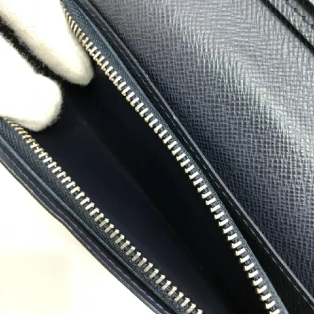 Louis Vuitton Vintage Pre-owned Leather wallets Black Dames
