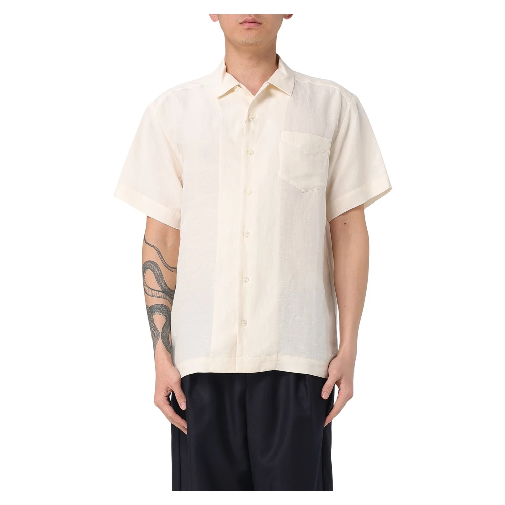 A.p.c. ROY Shirt voor Mannen Beige Heren