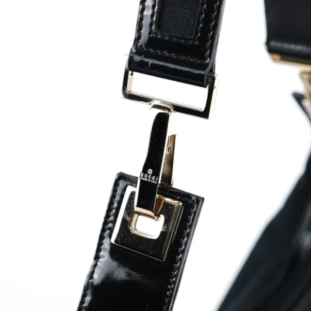 Gucci Vintage Pre-owned Leather handbags Black Dames