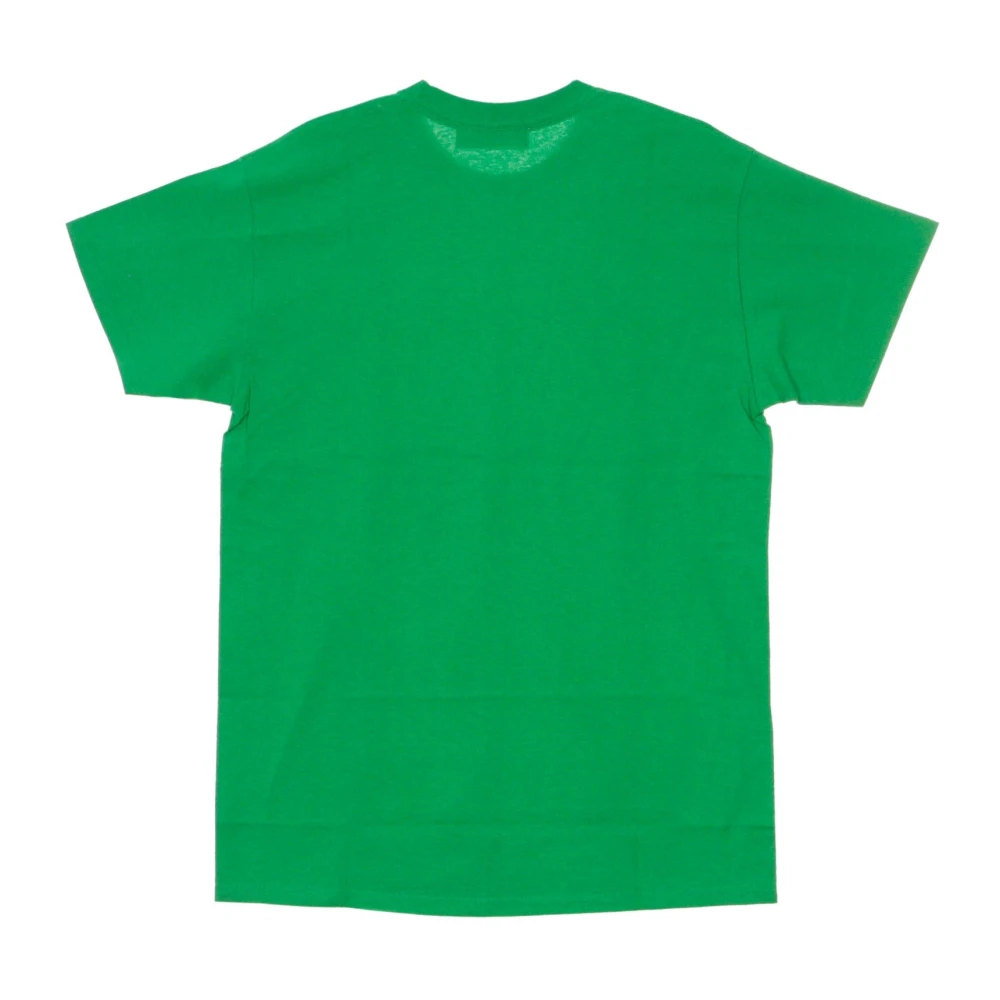 Usual Retro Groen Wit Heren T-shirt Green Heren