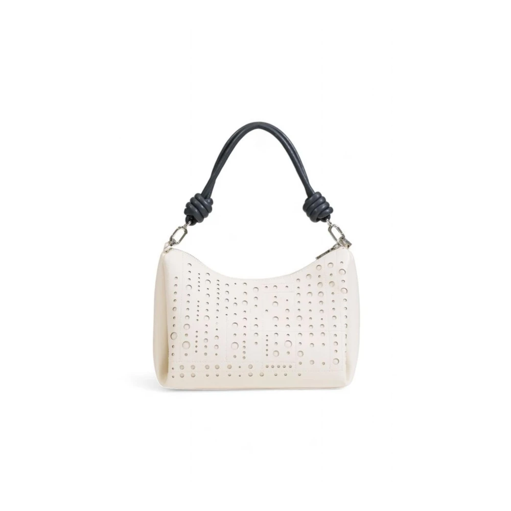 Desigual Stijlvolle Polyurethaan Handtas Dames Collectie Beige Dames