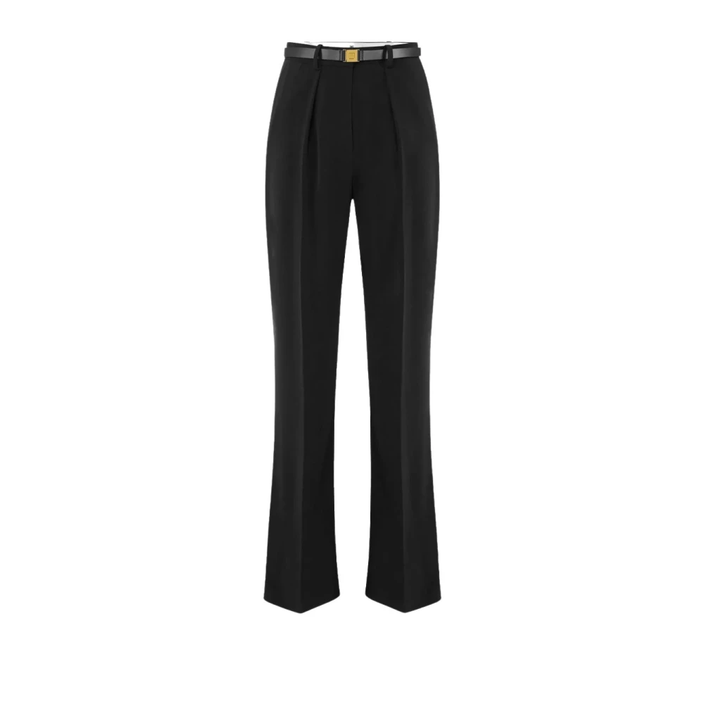 Elisabetta Franchi Donna Nero Pantaloni, S, New,