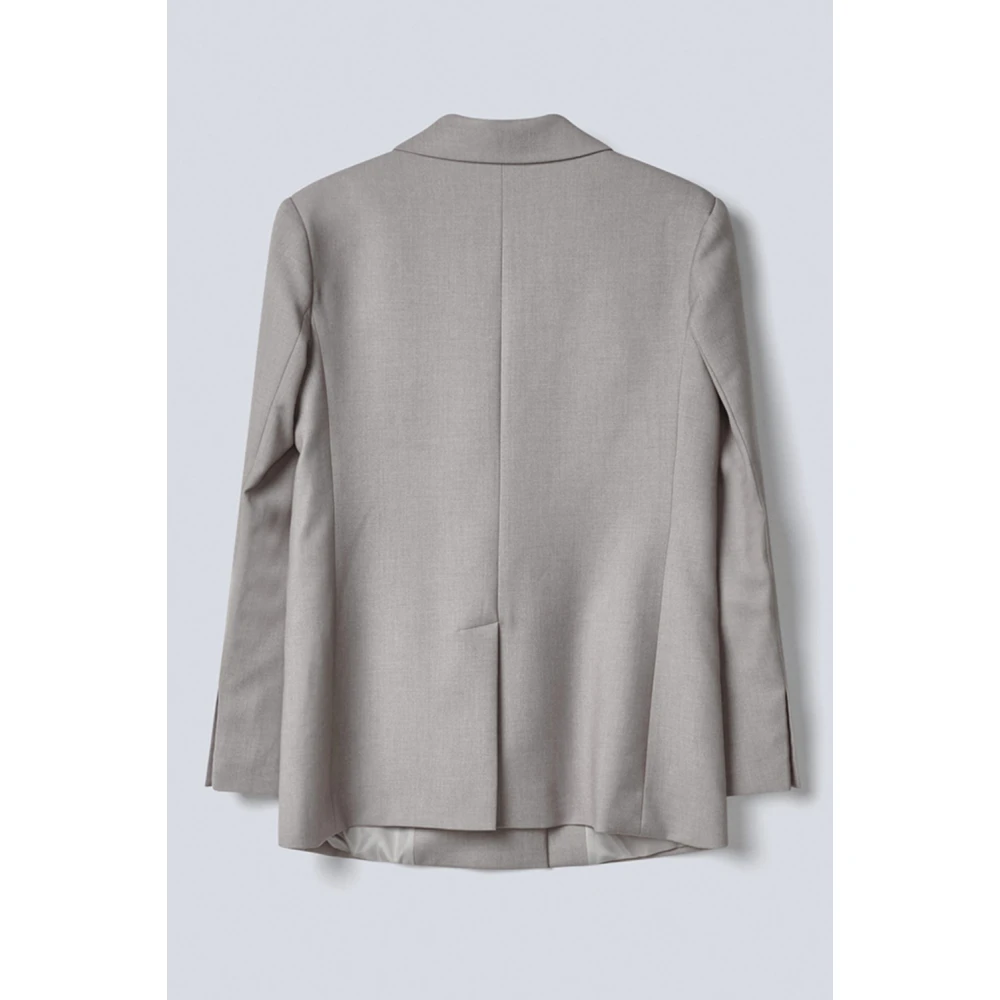 Hinnominate Grijze Stijlvolle Jassen Gray Dames