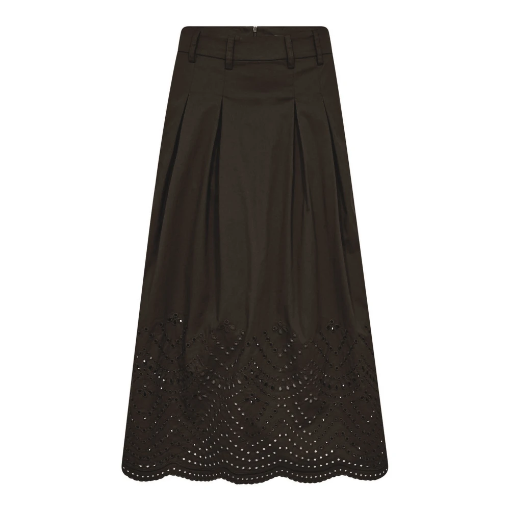 Co'couture Women's Black Midi Skirts - Midi Skirts - Xs - Skirts