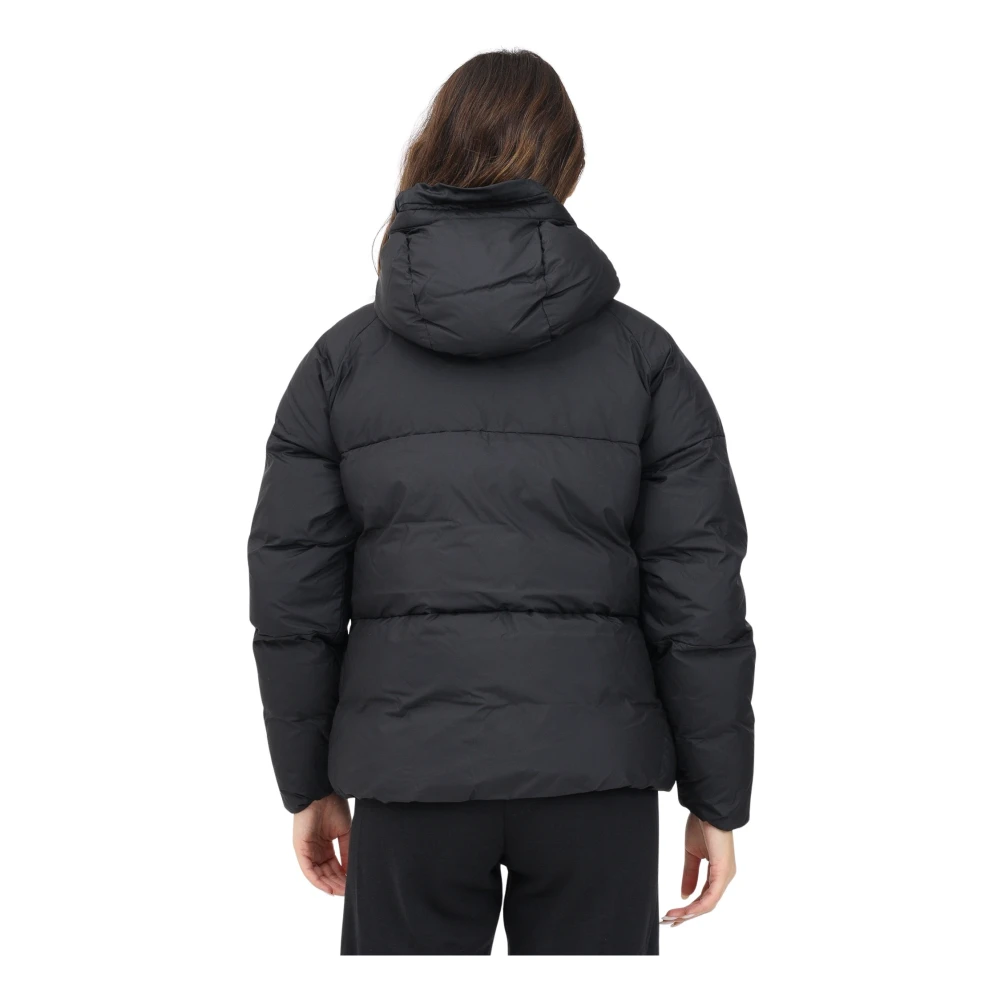 Puma Zwarte Gewatteerde Jas Vrouwen Winter Black Dames