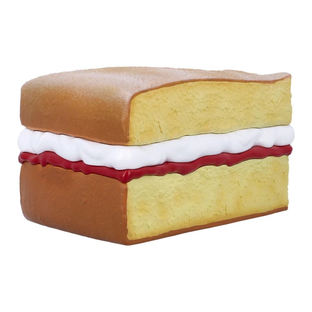 JW Anderson Beige Victoria Sponge Clutch Tas Beige Dames