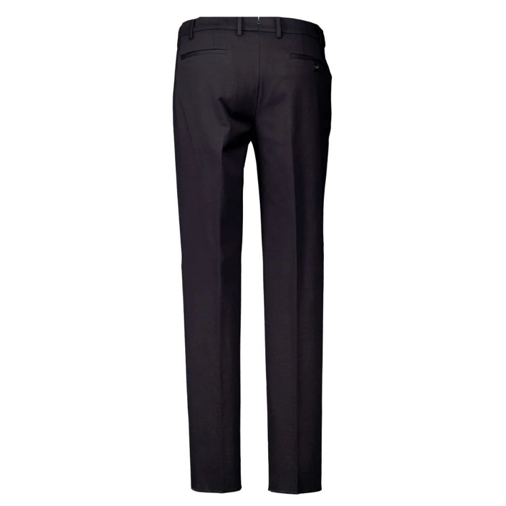 Berwich Zwarte Morello Broek Stijl 1217 Black Heren