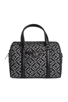 Kompakt Jacquard Cross-Body Väska