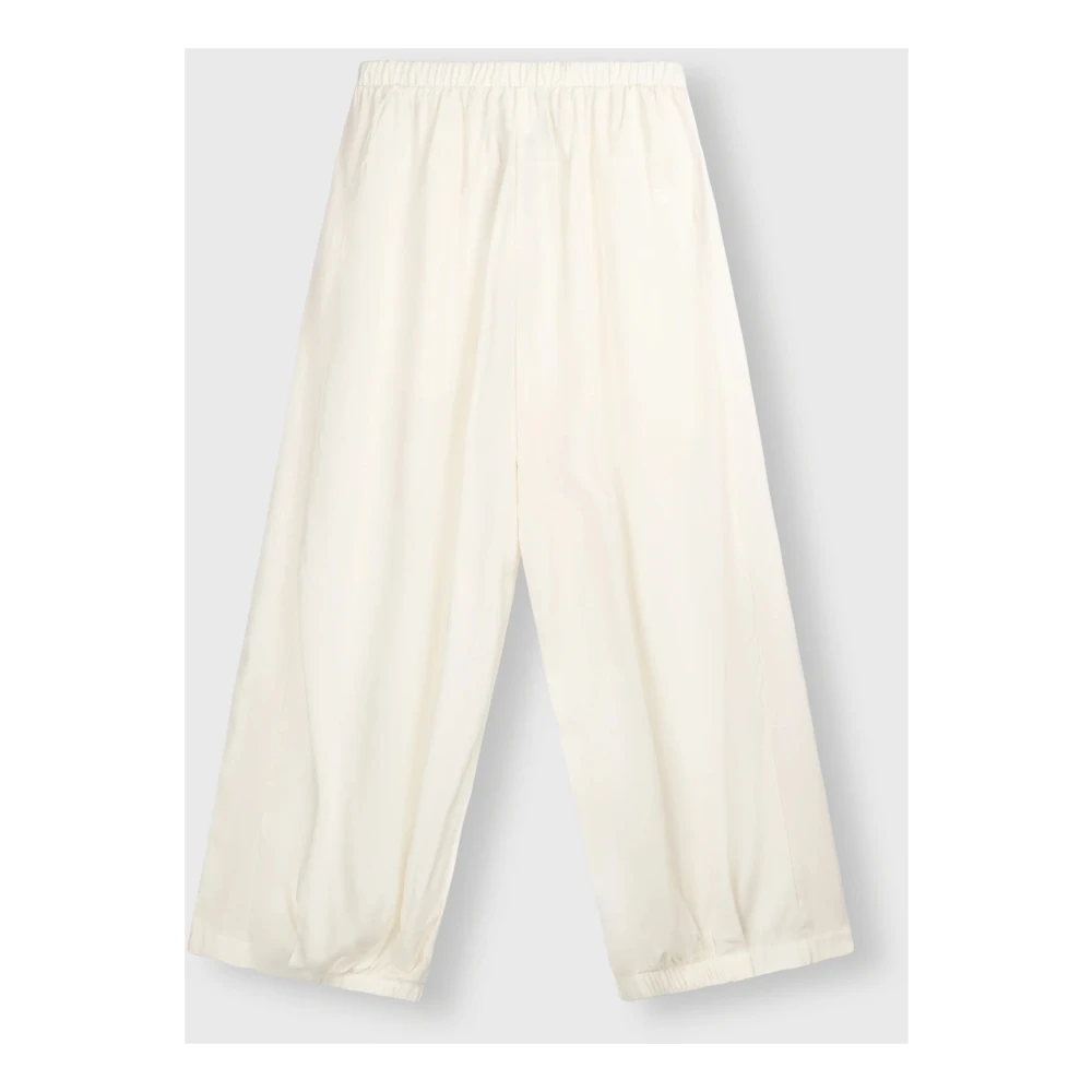 10Days Relaxte Viscose Fluid Broek Beige Dames