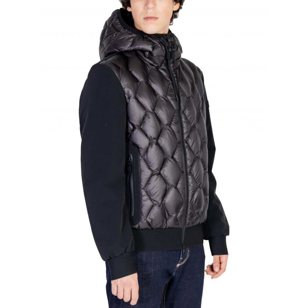 Peuterey Zwarte Urban Bomberjas Black Heren