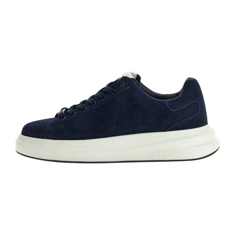 Guess Men's Blue Sneakers, 11 Uk, Trainers For