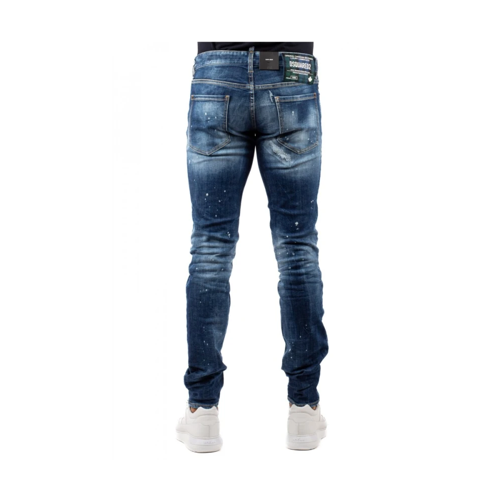 Dsquared2 Heren Jeans Blue Heren