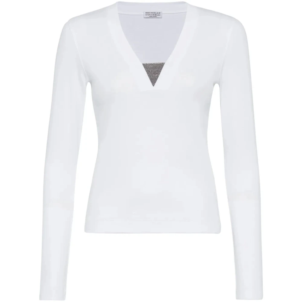 Knitwear > V-neck Knitwear - - Brunello Cucinelli - Modalova
