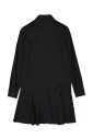 black-mini-dress-elegant-button-closure