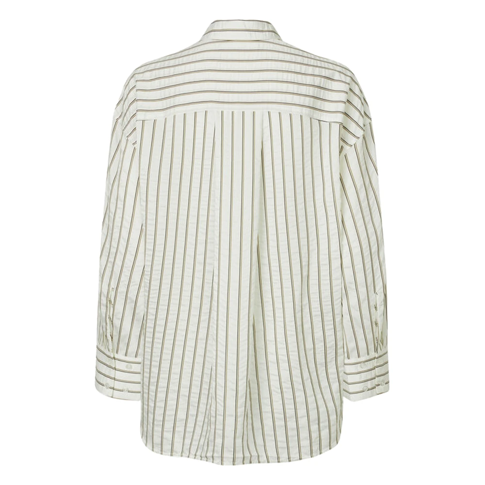 Samsøe Marika Ecru Blouse Beige Dames