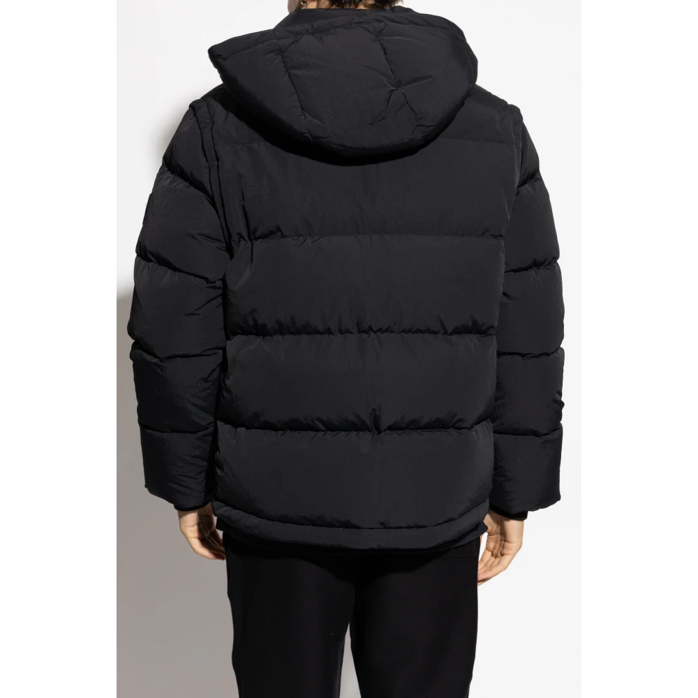 Burberry Donsjas met afneembare mouwen Black Heren