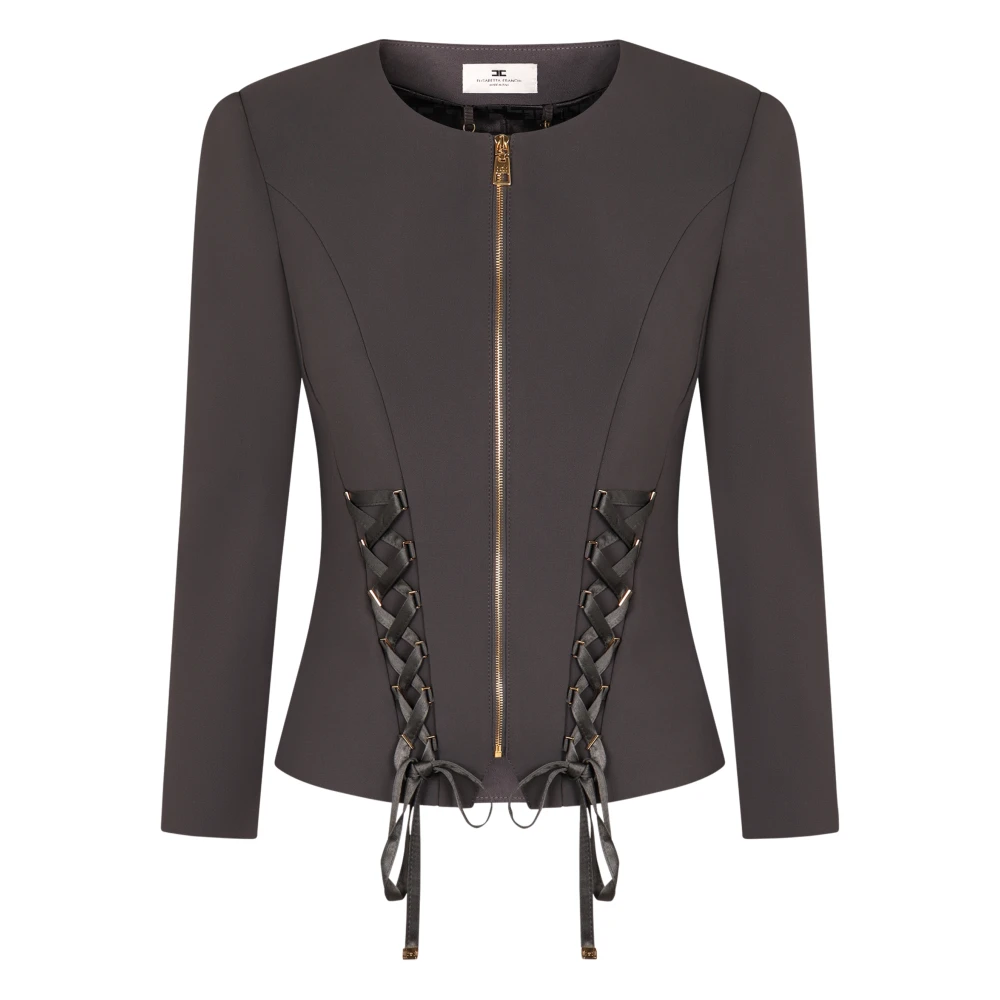 Jackets > Light Jackets - - Elisabetta Franchi - Modalova