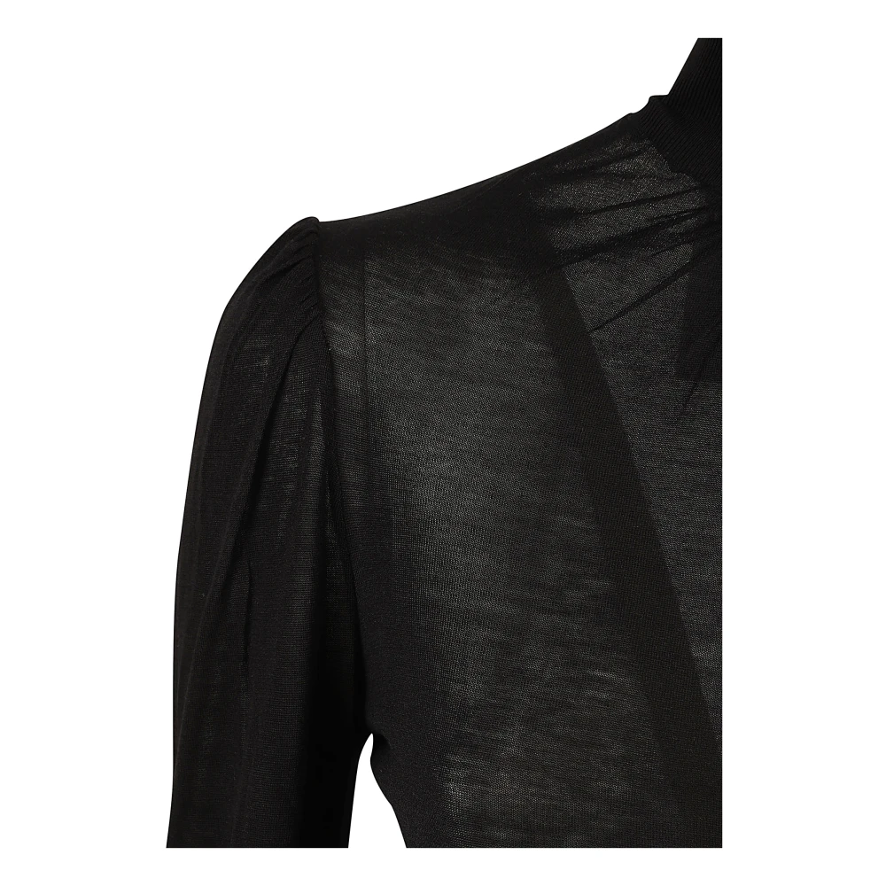 Moschino Zwarte Sweater Maglia Black Dames