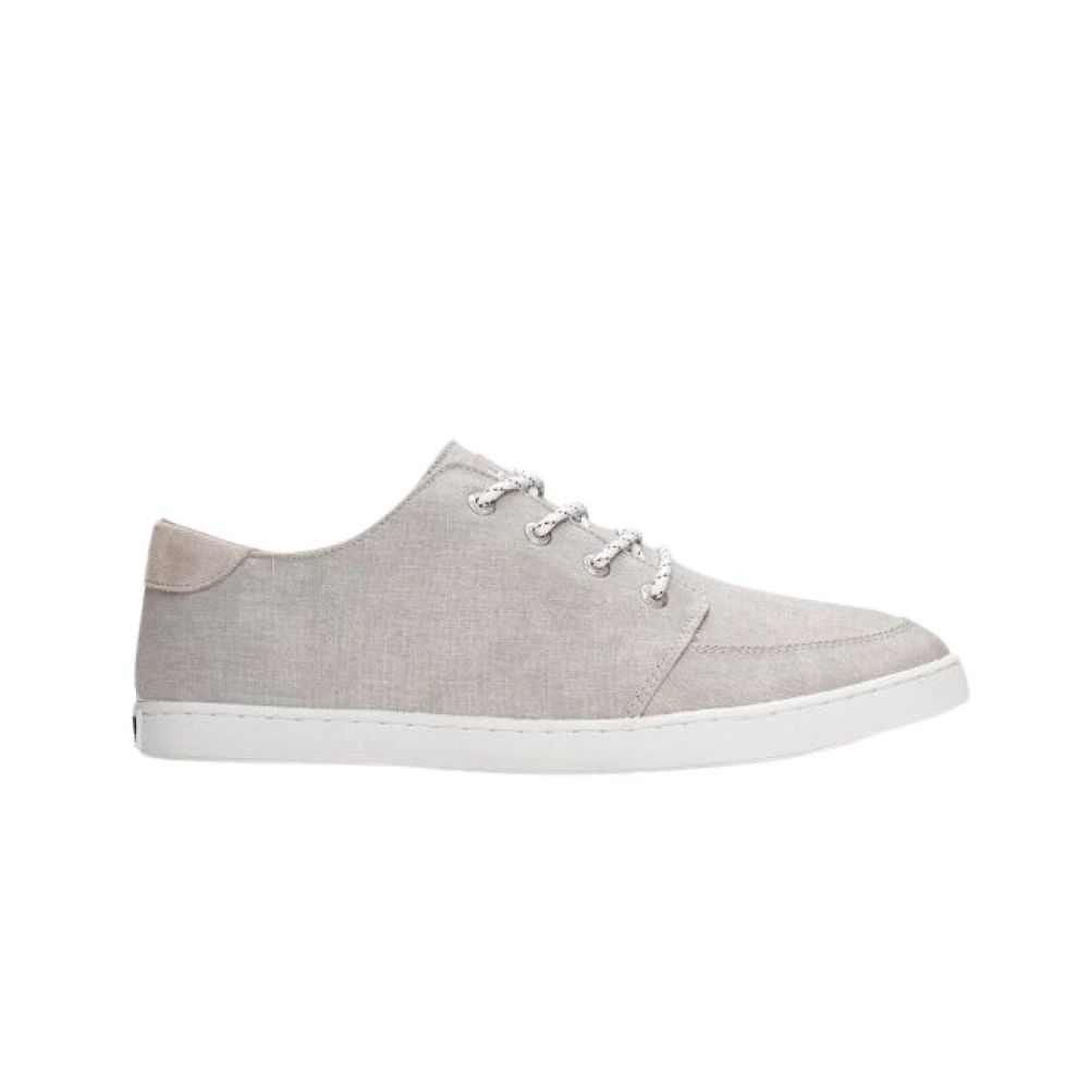 HUB Neutrale Witte Canvas Schoenen Heren Schoenen Grijs