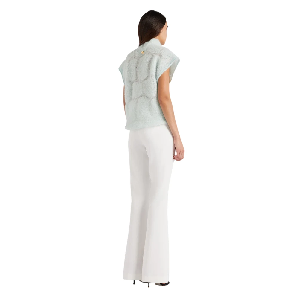 Genny Mohair Coltrui Green Dames