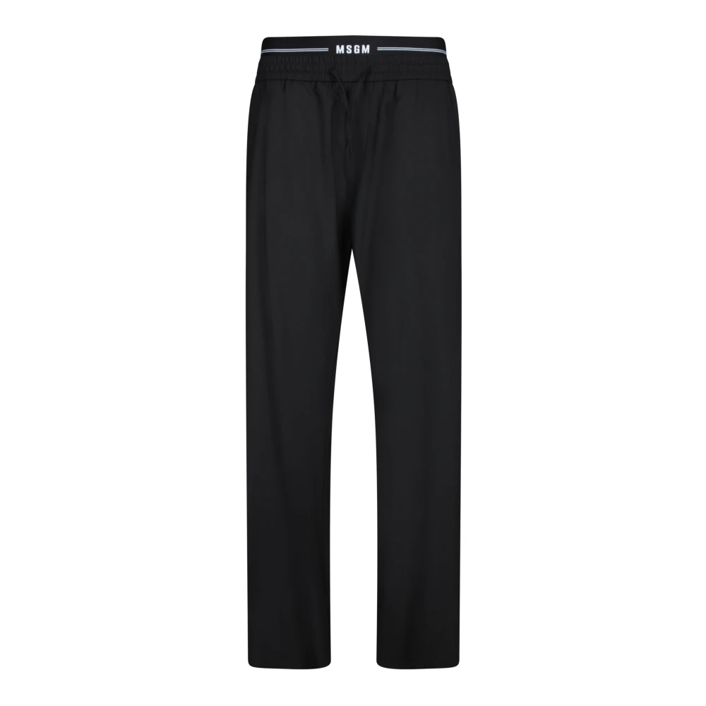 Trousers > Straight Trousers - - Msgm - Modalova