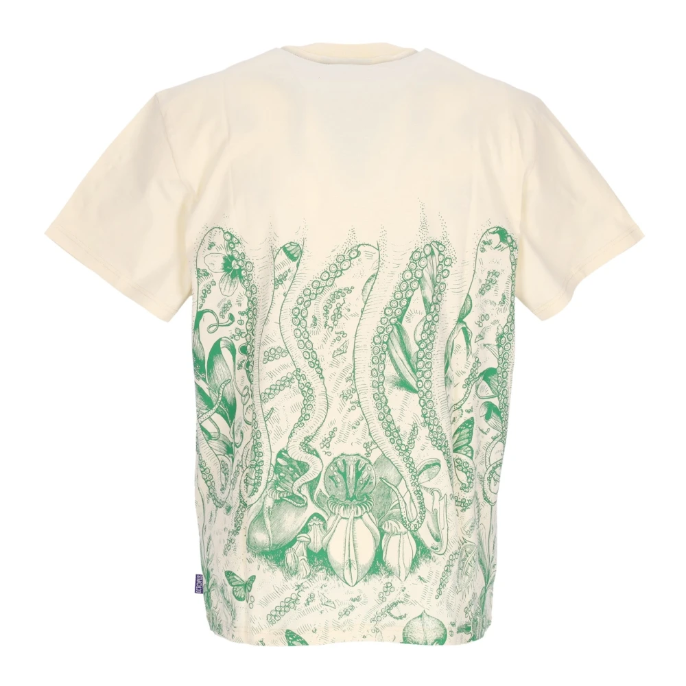 Octopus Botanische Tee Heren T-shirt Multicolor Heren