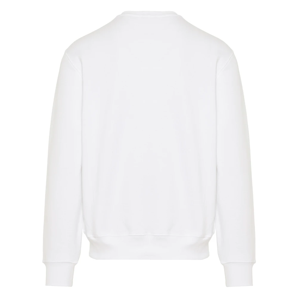 Polo Ralph Lauren Geborduurde 'Polo Bear' Sweatshirt White Heren