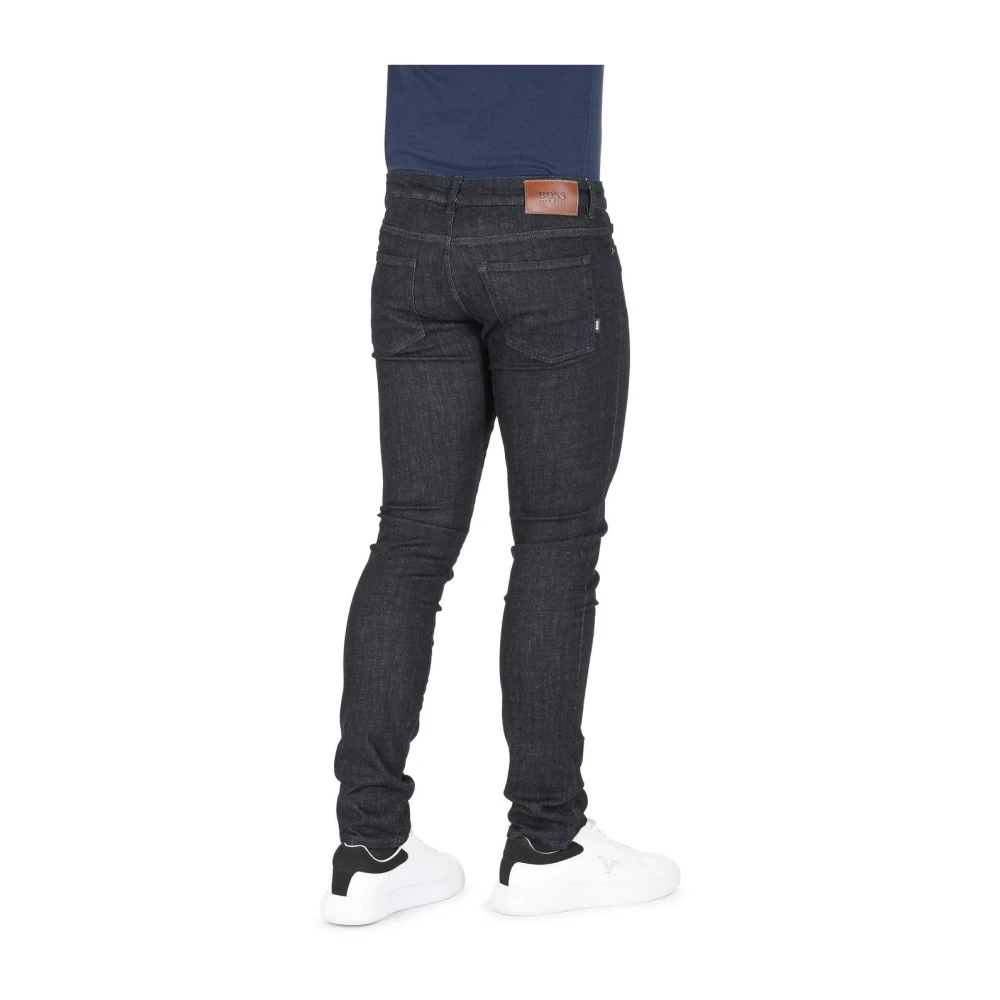 Hugo Boss Donkerblauwe Slim Fit Jeans Blue Heren