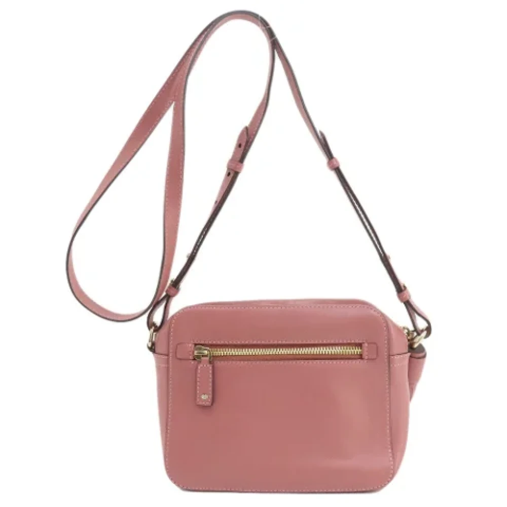 Anya Hindmarch Pre-owned Leather shoulder-bags Pink Dames