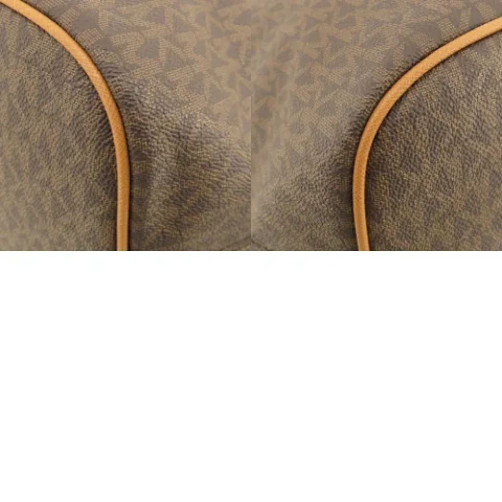 Michael Kors Pre-owned Canvas totes Brown Dames