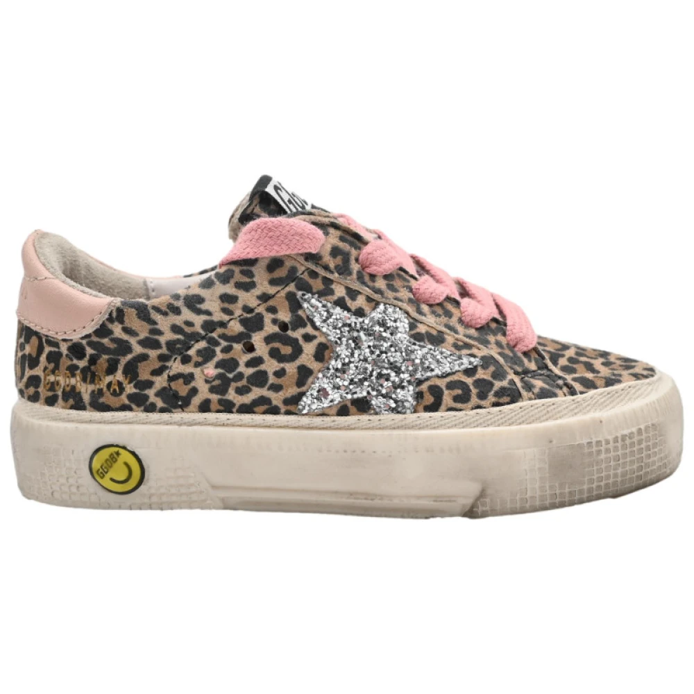 Golden Goose Leopard Sneakers - Begränsad Upplaga Multicolor, Flicka