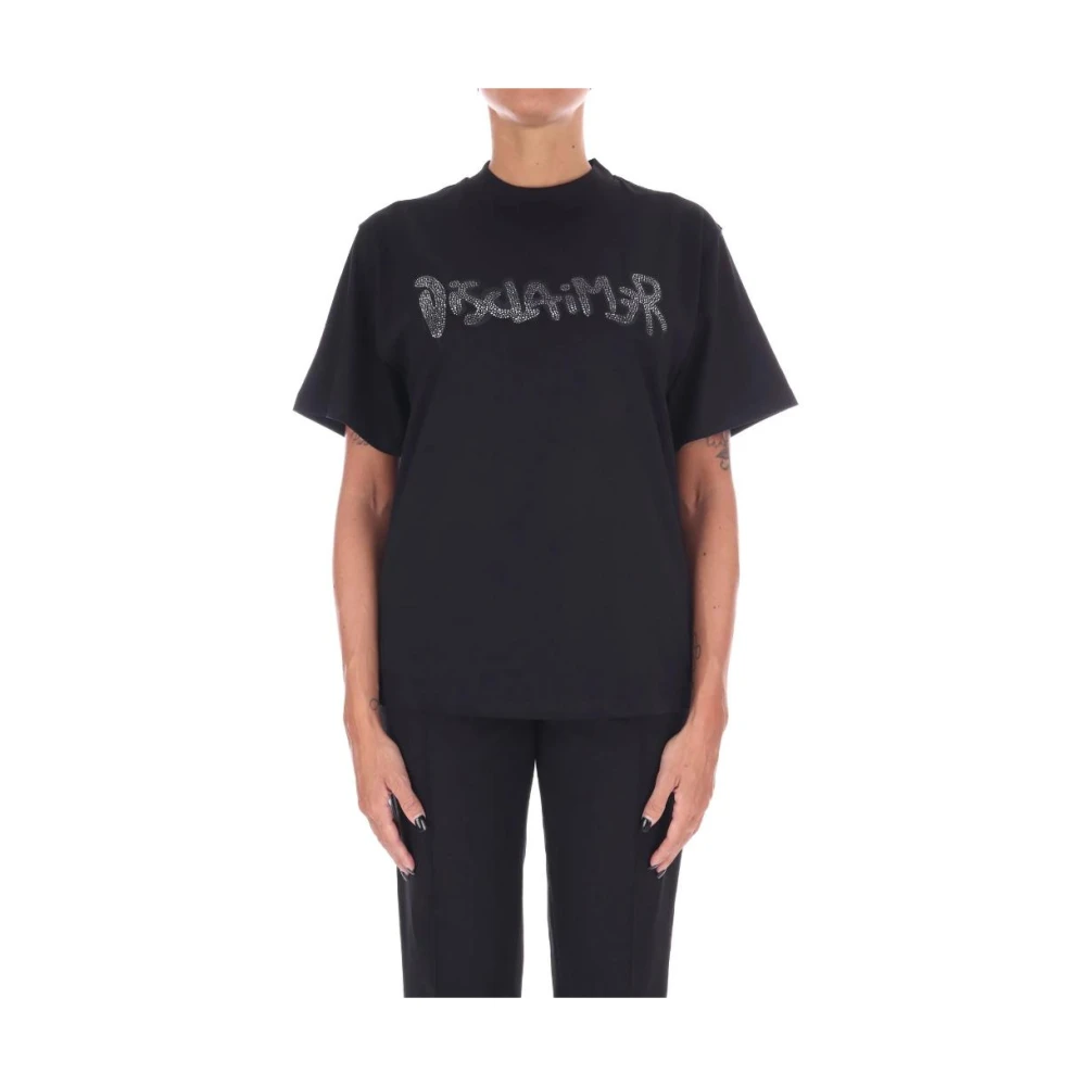 Disclaimer Paillet T-shirt Black Dames