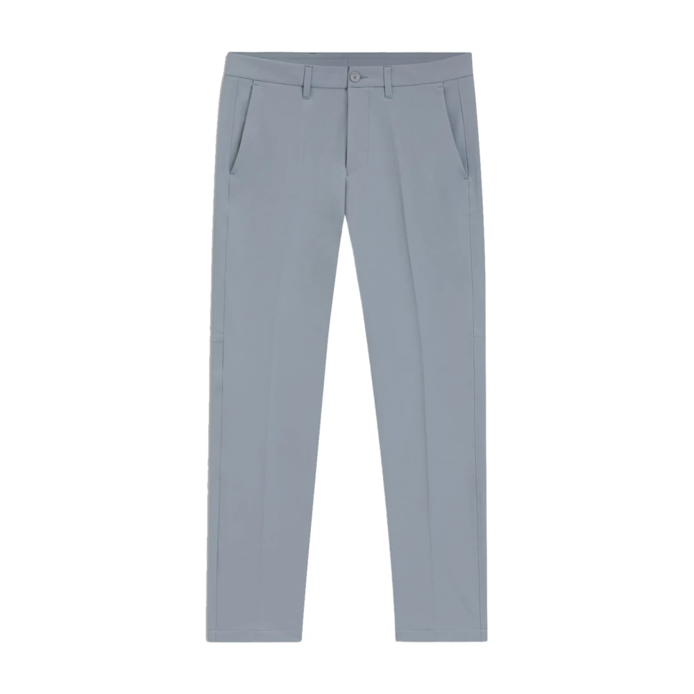Hugo Men's Gray Commuter Slim Trousers - Slim-Fit Trousers - Xs - Trousers