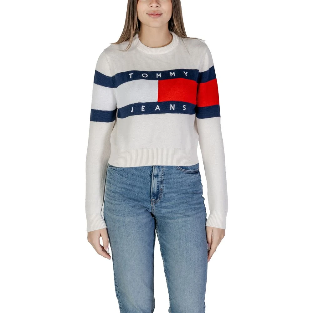 Tommy Jeans Geregenereerd katoenen dames sweatshirt lente zomer collectie Multicolor Dames