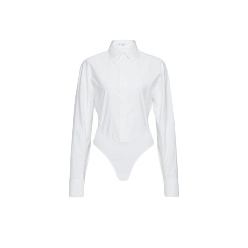 Alaïa - Tops > Body - White - Alaïa - Modalova