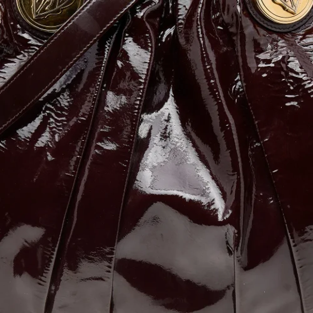 Gucci Vintage Pre-owned Leather totes Red Dames