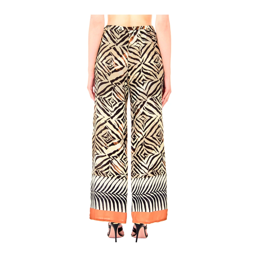 Liu Jo Dierenprint Lange Pareo Broek Multicolor Dames